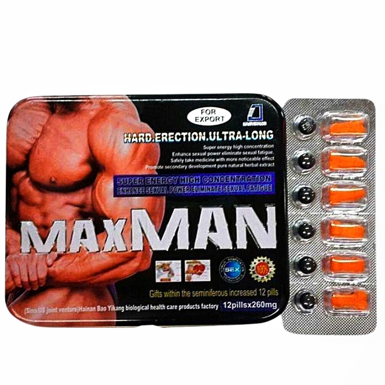 MaxMan Ultra Long High Energy Tablets - Image 2