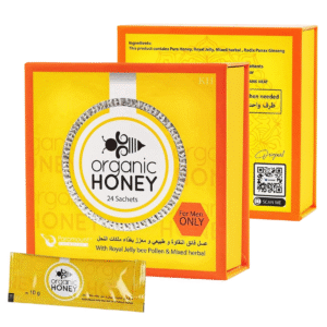 Organic Royal Honey with Natural R-Jelly for Men - 12 Pieces