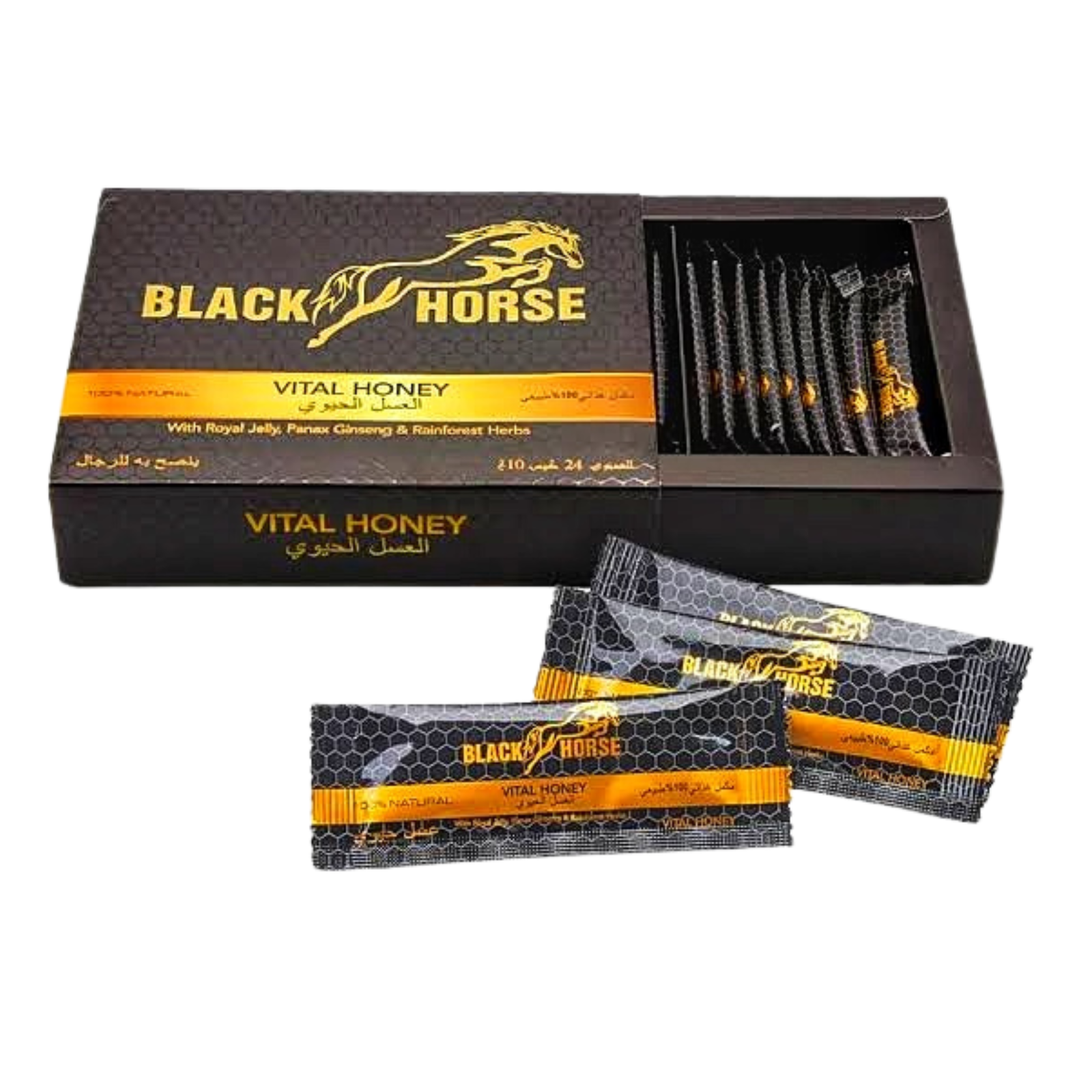 Original Black Horse Vital Honey - 24 Pieces - Image 2