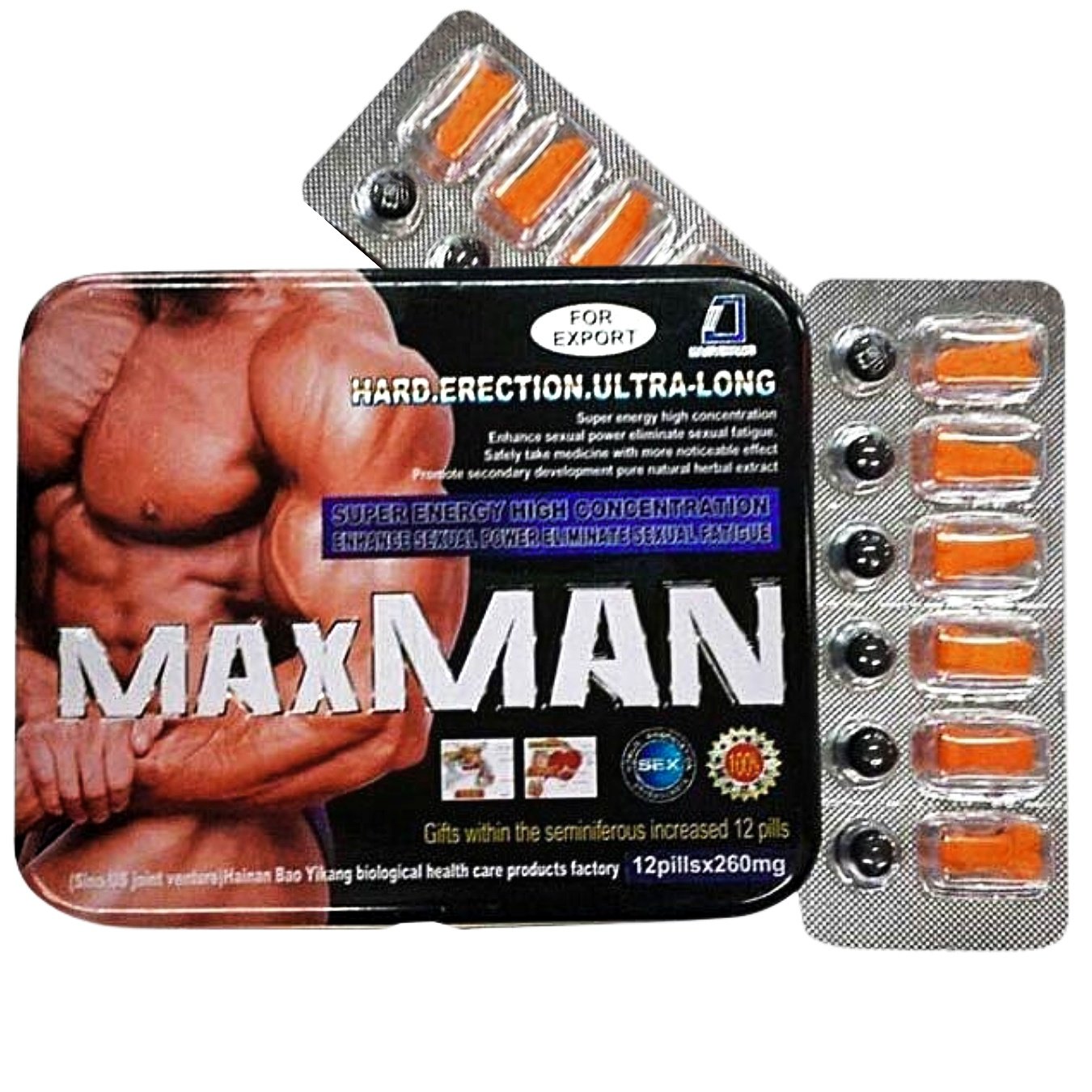 MaxMan Ultra Long High Energy Tablets - Image 3